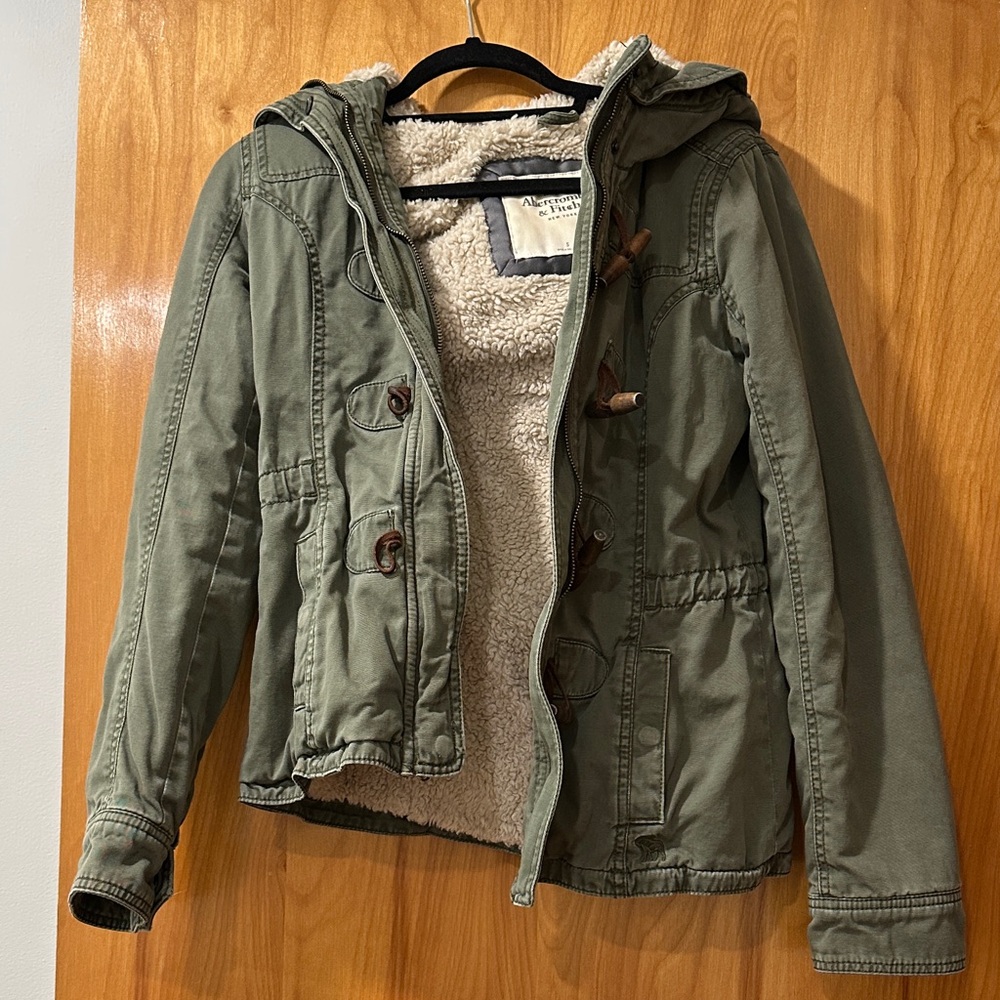 Abercrombie & Fitch Army Green Jacket